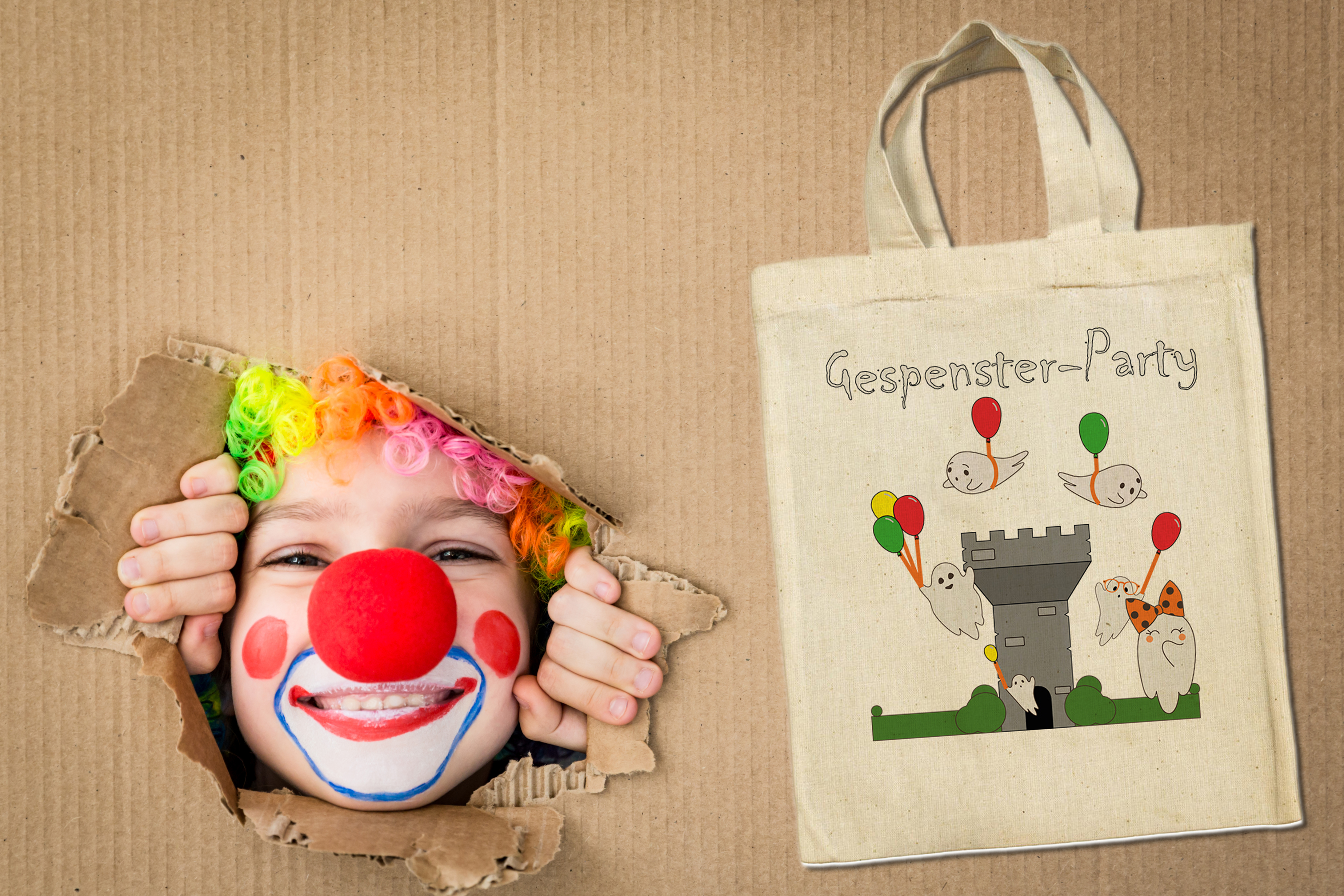clothinx Lustige Kindergeburtstag Partytüten im Set mit Geburtstags Motto Gespenster - clothinx Lustige Kindergeburtstag Partytüten im Set mit Geburtstags Motto Gespenster -