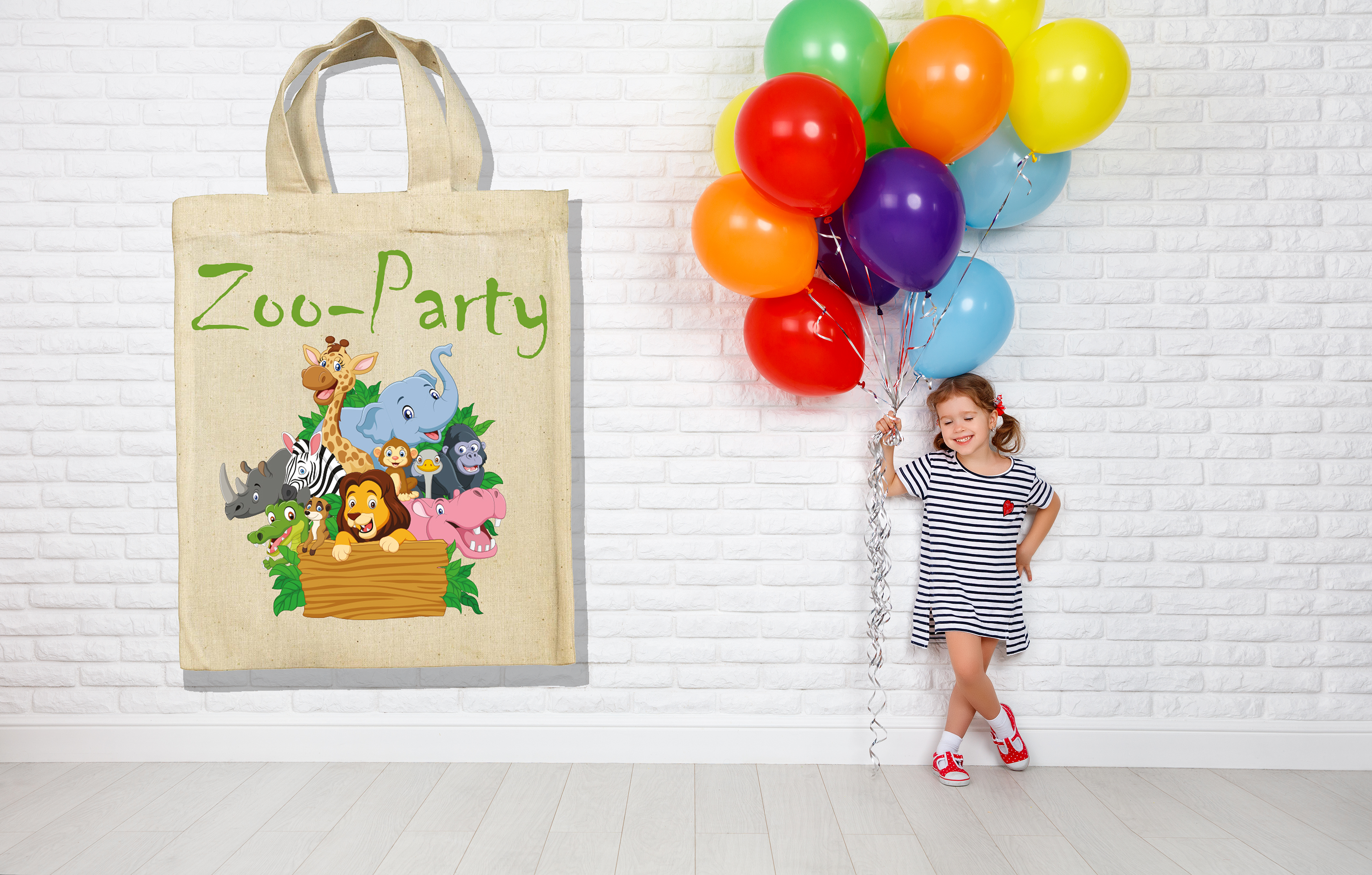 clothinx nachhaltige Zoo Mitgebsel Taschen Beutel im Set mit Geburtstag Motto Zoo clothinx nachhaltige Zoo Mitgebsel Taschen Beutel im Set mit Geburtstag Motto Zoo