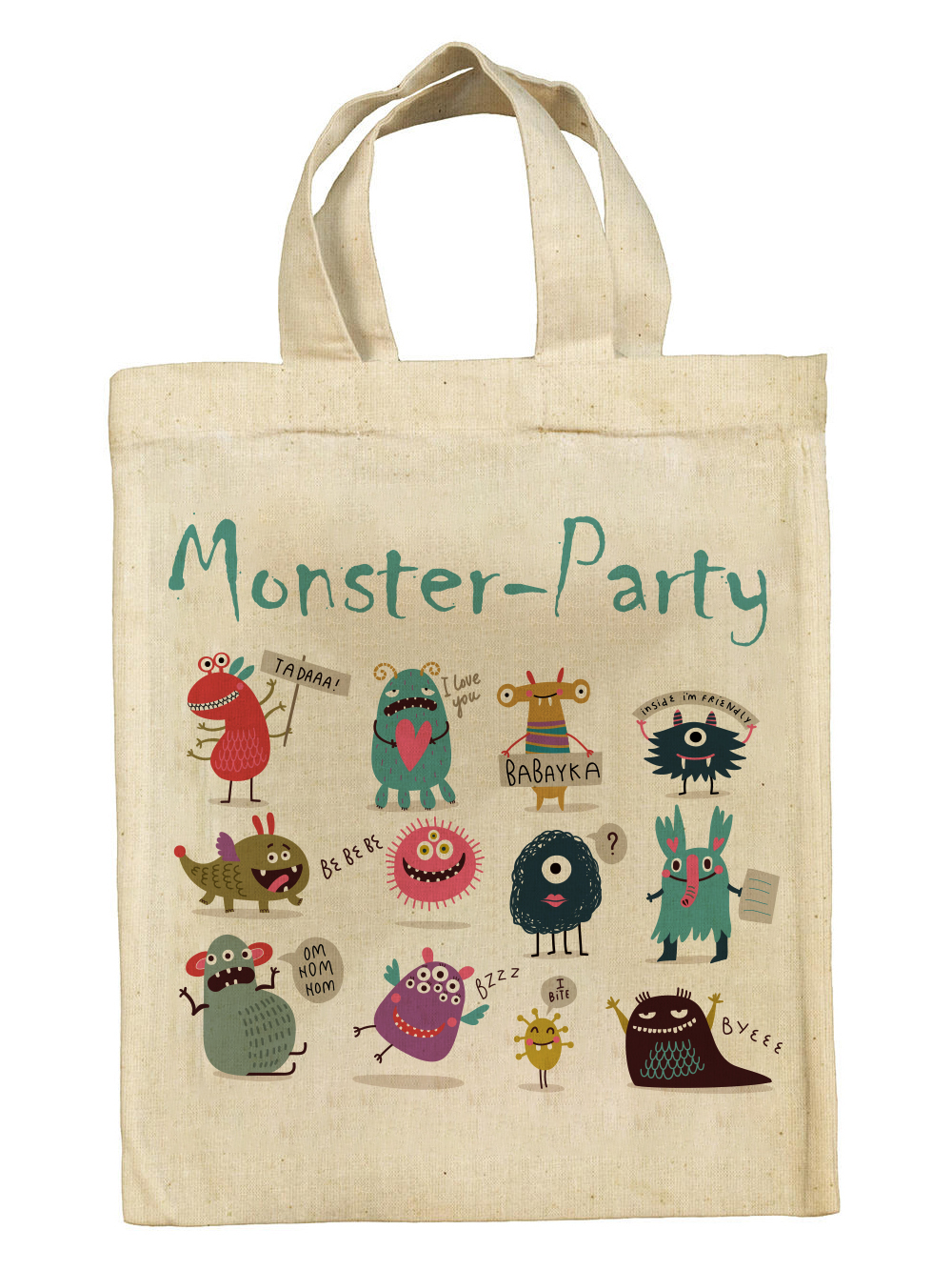 clothinx Monster Kindergeburtstag Party Mitgebsel Taschen Beutel im Set clothinx Monster Kindergeburtstag Party Mitgebsel Taschen Beutel im Set
