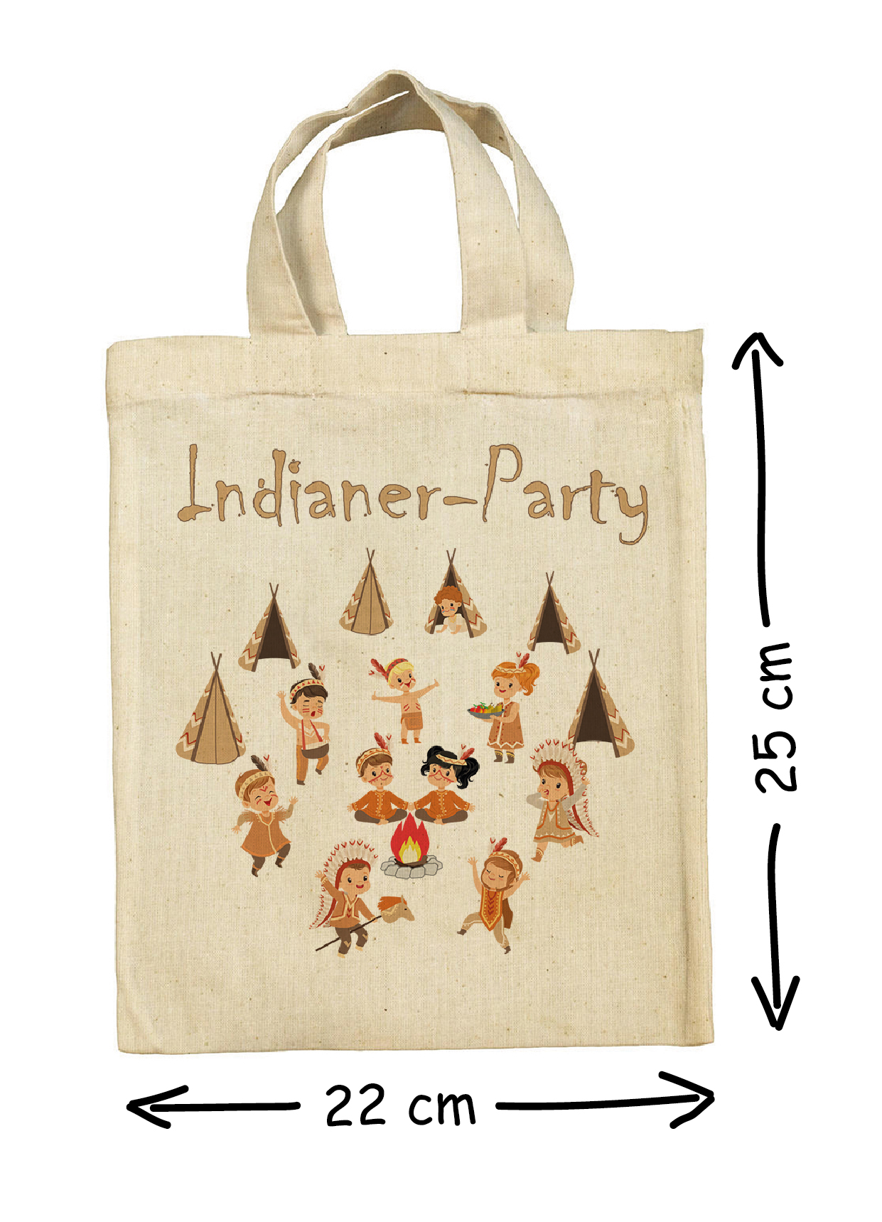 clothinx Lustige Kindergeburtstag Tasche Mitgebsel Beutel im Set mit Geburtstag Motto Indianer clothinx Lustige Kindergeburtstag Tasche Mitgebsel Beutel im Set mit Geburtstag Motto Indianer