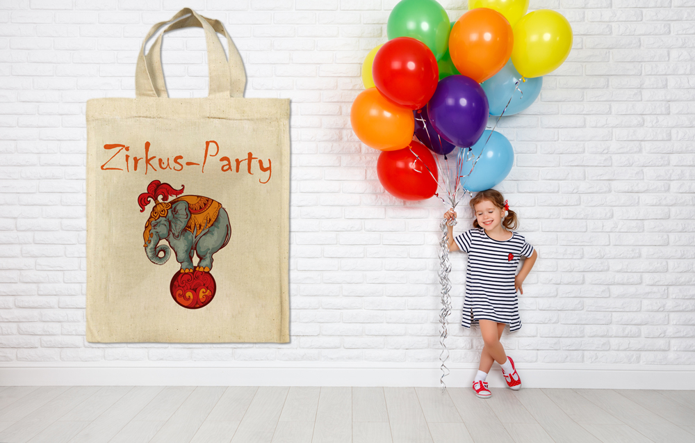 clothinx Lustige Kindergeburtstag Tasche Mitgebsel Beutel im Set mit Geburtstag Motto Zirkus clothinx Lustige Kindergeburtstag Tasche Mitgebsel Beutel im Set mit Geburtstag Motto Zirkus