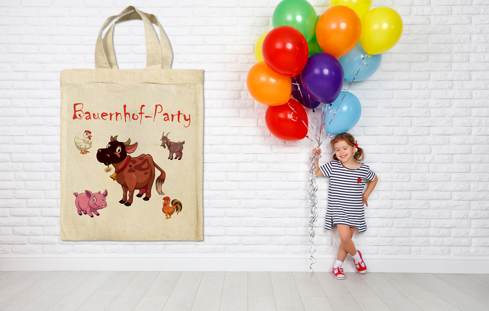 clothinx Lustige Kindergeburtstag Tasche Mitgebsel Beutel im Set mit Geburtstag Motto Bauernhof clothinx Lustige Kindergeburtstag Tasche Mitgebsel Beutel im Set mit Geburtstag Motto Bauernhof