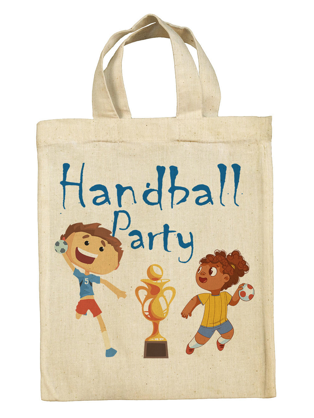 Nachhaltige Handball Kindergeburtstag Party Mitgebsel Taschen Beutel im 5er Set Nachhaltige Handball Kindergeburtstag Party Mitgebsel Taschen Beutel im 5er Set