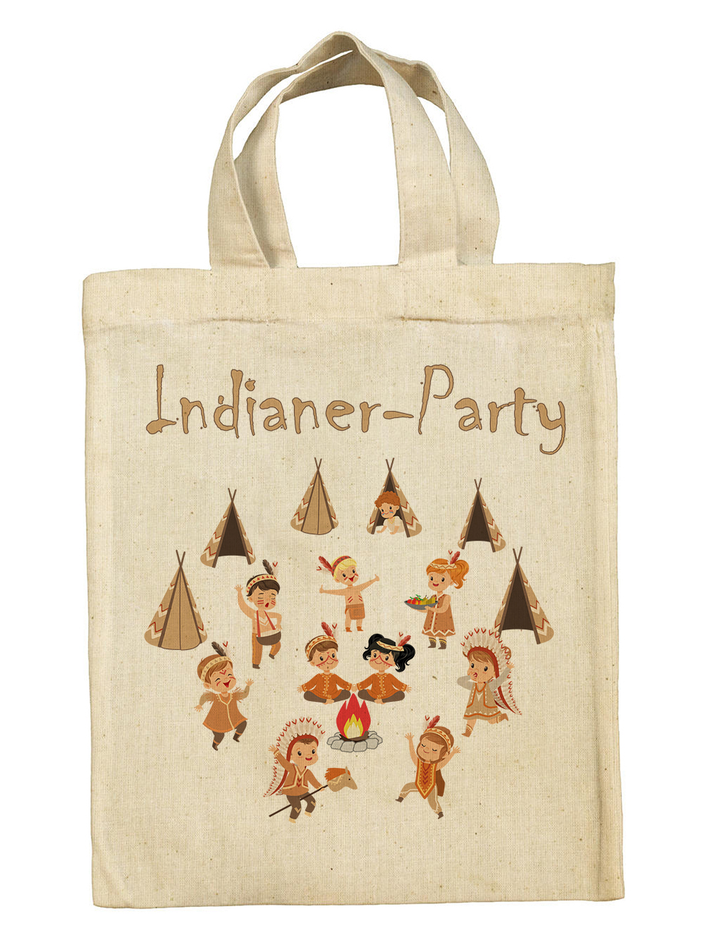 clothinx Lustige Kindergeburtstag Tasche Mitgebsel Beutel im Set mit Geburtstag Motto Indianer clothinx Lustige Kindergeburtstag Tasche Mitgebsel Beutel im Set mit Geburtstag Motto Indianer
