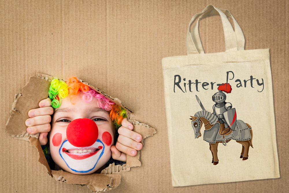 Ritter und Burg Kindergeburtstag Party Mitgebsel Taschen Beutel im 5er Set Ritter und Burg Kindergeburtstag Party Mitgebsel Taschen Beutel im 5er Set